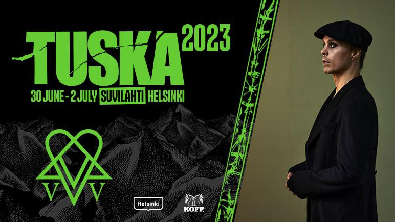Tuska anuncia a los primeros artistas de su cartel; Ville Valo encabezará el festival finlandés de verano