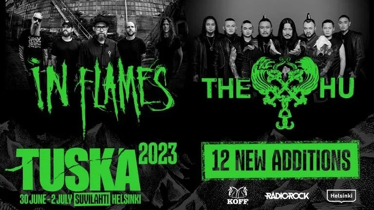 In Flames, The Hu y Arch Enemy se suman al Tuska 2023 de Finlandia; mira qué bandas actuarán cada&nbsp;día