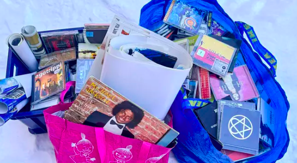 ¿Te imaginas encontrar en la basura el disco de tu artista&nbsp;favorito?