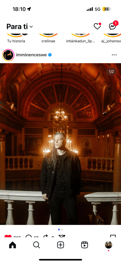 Peter Hanstep deja Imminence tras 14 años en la&nbsp;batería