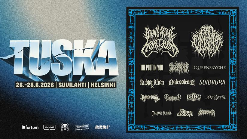Tuska 2026 revela su primer cartel: Bring Me The Horizon, Bad Omens y 13 bandas&nbsp;más